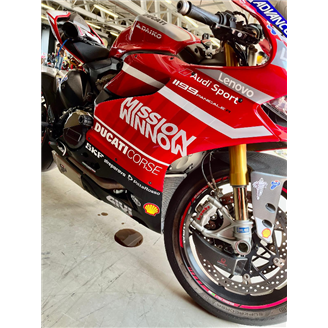 Painted street fairings in abs compatible with Ducati 899 1199 Panigale - MXPCAV14695