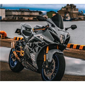 Carene stradali in abs verniciate compatibili con Suzuki Gsxr 1000 2017 - 2022 - MXPCAV14362