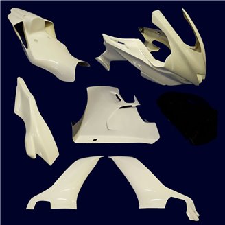 Race Package Yamaha R6 2017 - 2023 : racing fairings + Fasteners + Screws - MXPCRD11596