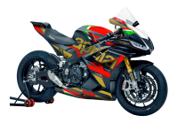 Painted Race Fairings Aprilia RSV4 2021 - 2023 - MXPCRV16318