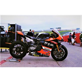 Carene Racing Verniciate Carbon TEX Ducati Panigale V4 V4S 2022-2023 - MXPCRV16451