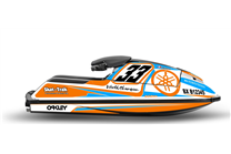 Sticker set compatible with per Yamaha SuperJet 2008 - 2020 - MXPKAD14822