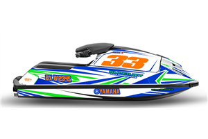 Kit de pegatinas compatible con per Yamaha SuperJet 2008 - 2020 - MXPKAD14816