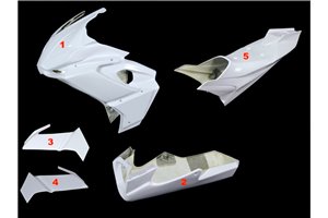 Carene Aprilia RS 660 2020 - 2021 senza parafango - MXPCRD12966