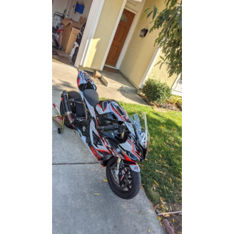 Lackierte Rennverkleidung Bmw S1000 RR 2019 - 2022 + Schrauben, Schnellverschlüsse - MXPCRV15047