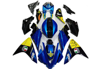 Lackierte Straße Verkleidung auf ABS kompatibel mit Yamaha YZF R125 2008 -2013 - MXPCAV16653