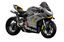 Carene Racing Verniciate Carbon TEX Ducati Panigale V4 V4S V4R 2022-2023 - MXPCRV16673
