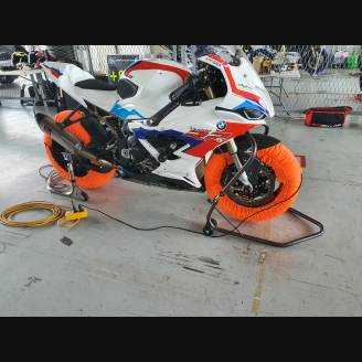 Carenage Racing Peint Bmw S 1000RR 2019 - 2020 + crochets rapides - MXPCRV12816