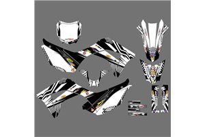 Aufkleber Satz kompatibel mit per HONDA CRF 110F 2019 - 2021 - MXPKAD16769