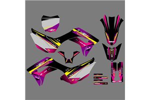 Kit adesivi compatibile con per HONDA CRF 110F 2019 - 2021 - MXPKAD16768