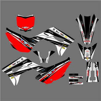 Kit Autocollants compatible avec per HONDA CRF 110F 2019 - 2021 - MXPKAD16765
