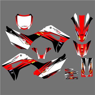 Kit de pegatinas compatible con per HONDA CRF 110F 2019 - 2021 - MXPKAD16764