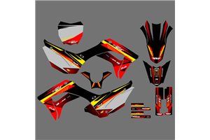 Kit adesivi compatibile con per HONDA CRF 110F 2019 - 2021 - MXPKAD16762