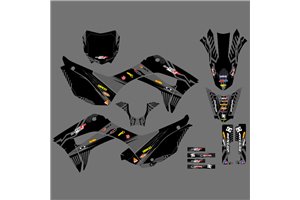 Kit adesivi compatibile con per HONDA CRF 110F 2019 - 2021 - MXPKAD16760