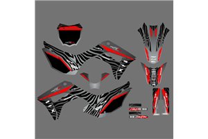 Kit de pegatinas compatible con per HONDA CRF 110F 2019 - 2021 - MXPKAD16759