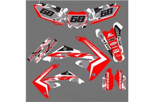 Aufkleber Satz kompatibel mit per HONDA CRF 125 F 2013 - 2018 - MXPKAD16773