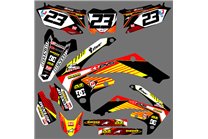 Sticker set compatible with per HONDA CRF 125 F 2013 - 2018 - MXPKAD16778