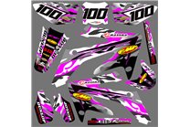 Kit adesivi compatibile con per HONDA CRF 125 F 2013 - 2018 - MXPKAD16780