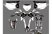 Kit Autocollants compatible avec per HONDA CRF 230F BIKER 2019 - MXPKAD16797