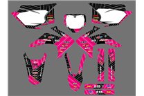 Kit Autocollants compatible avec per HONDA CRF 230F BIKER 2019 - MXPKAD16796