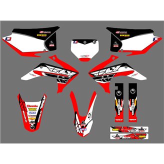 Sticker set compatible with per HONDA CRF 230 2015 - 2020 - MXPKAD16783