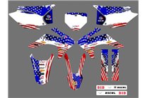 Sticker set compatible with per HONDA CRF 230 2015 - 2020 - MXPKAD16789