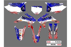 Sticker set compatible with per HONDA CRF 230 2015 - 2020 - MXPKAD16789