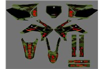 Sticker set compatible with per HONDA CRF 230 2015 - 2020 - MXPKAD16790