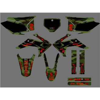 Sticker set compatible with per HONDA CRF 230 2015 - 2020 - MXPKAD16790