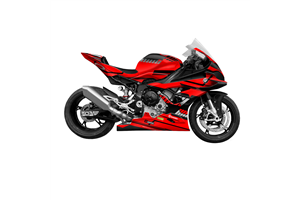 Painted Race Fairings Bmw S1000 RR 2023 + screws, fasteners - MXPCRV16847
