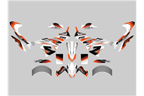 Kit de pegatinas compatible con per KTM 790 Adventure R 2023 - MXPKAD16918