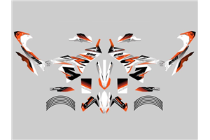 Kit adesivi compatibile con per KTM 790 Adventure R 2023 - MXPKAD16918