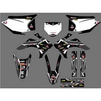 Kit adesivi compatibile con per HONDA CRF 230 2015 - 2020 - MXPKAD16951