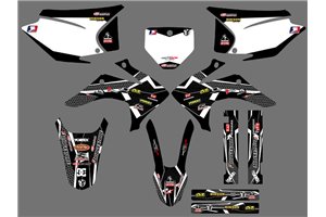 Sticker set compatible with per HONDA CRF 230 2015 - 2020 - MXPKAD16951