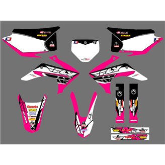 Kit Autocollants compatible avec per HONDA CRF 230 2015 - 2020 - MXPKAD16953