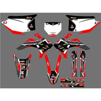 Kit de pegatinas compatible con per HONDA CRF 230 2015 - 2020 - MXPKAD16954