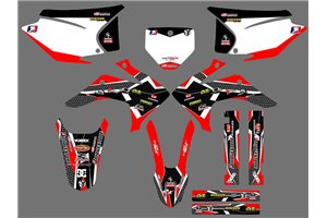 Aufkleber Satz kompatibel mit per HONDA CRF 230 2015 - 2020 - MXPKAD16954