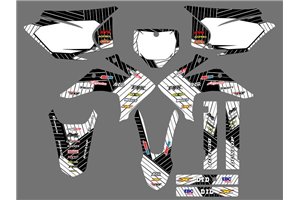 Sticker set compatible with per HONDA CRF 230 2015 - 2020 - MXPKAD16955