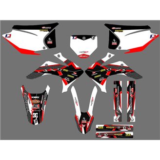 Kit de pegatinas compatible con per HONDA CRF 230 2015 - 2020 - MXPKAD16956