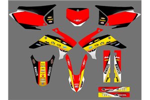 Aufkleber Satz kompatibel mit per HONDA CRF 230 2015 - 2020 - MXPKAD16957