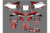 Sticker set compatible with per HONDA CRF 230 2015 - 2020 - MXPKAD16962