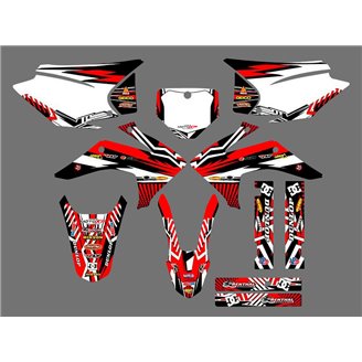 Aufkleber Satz kompatibel mit per HONDA CRF 230 2015 - 2020 - MXPKAD16962