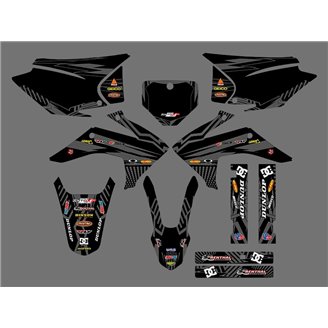 Kit adesivi compatibile con per HONDA CRF 230 2015 - 2020 - MXPKAD16964