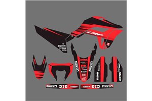 Kit de pegatinas compatible con per HONDA CRF 300L 2021 - MXPKAD16977