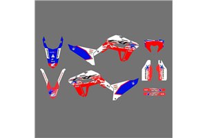 Kit Autocollants compatible avec per HONDA CRF 300L 2021 - MXPKAD16981