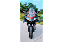 Painted street fairings in abs compatible with Ducati Panigale V4 V4S for Akrapovic exhaust 2020 -2021 - MXPCAV16986 2