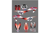 Sticker set compatible with per HUSQVARNA CR 65 2012 - 2015 - MXPKAD16989