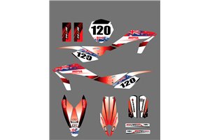 Sticker set compatible with per HUSQVARNA CR 65 2012 - 2015 - MXPKAD16989