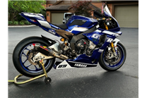 Carenado Racing Pintado Yamaha R1 2015 - 2019 + tornillos, tornillos rapidos - MXPCRV13931 2