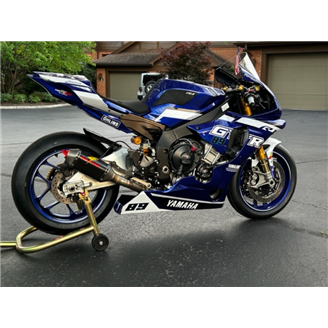 Carenado Racing Pintado Yamaha R1 2015 - 2019 + tornillos, tornillos rapidos - MXPCRV13931